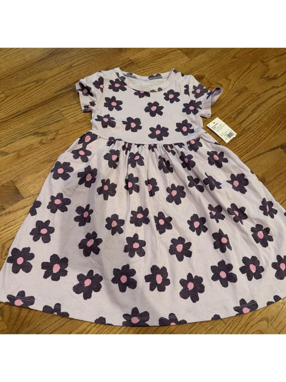 JUMPING BEANS GIRLS ALL DAY PLAY DRESS NEW SIZE 6 PURPLE